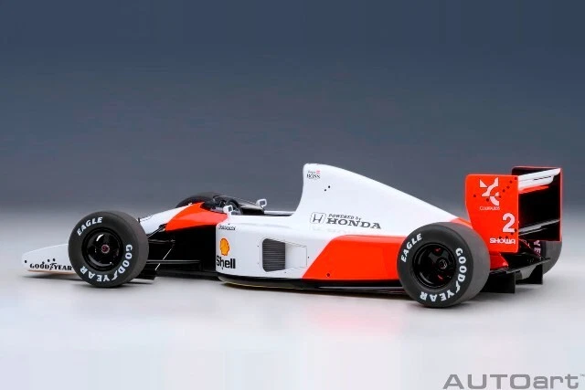 89152 AUTOart 1:18 McLaren Honda MP4/6 Japan GP 1991 #2 G.Berger model car - Image 2 of 4
