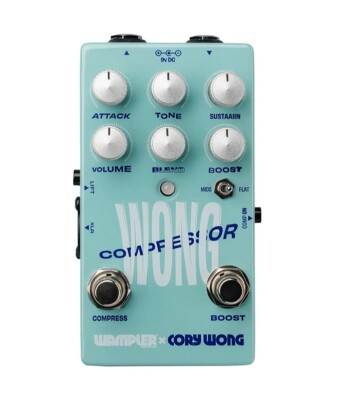Wampler Cory Wong Compressor and Boost Pedal
