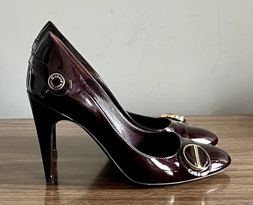 Louis Vuitton „Sloane“ Pumps in „Amarante“ Burgunder Lackleder, Größe 36 - Bild 2 von 10