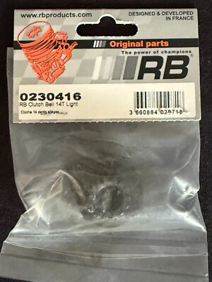 RB Racing belüftete Kupplungsglocke Nitro Buggy/LKW leichte Version - passt allen 0230416