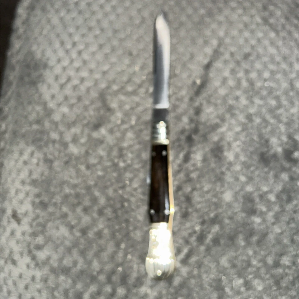 HTF Parker JK17 Edward Barnes & Son Buffalo Horn Lockback Knife - Image 4 of 4