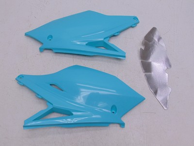 2016-2017 Acerbis Kawasaki KXF450 Side Panels Light Blue 2449660085