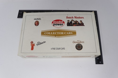 Model Power N Scale Collector Dutch Masters 4-Pack Fine Cigar Train Cars in Box - Picture 10 of 12