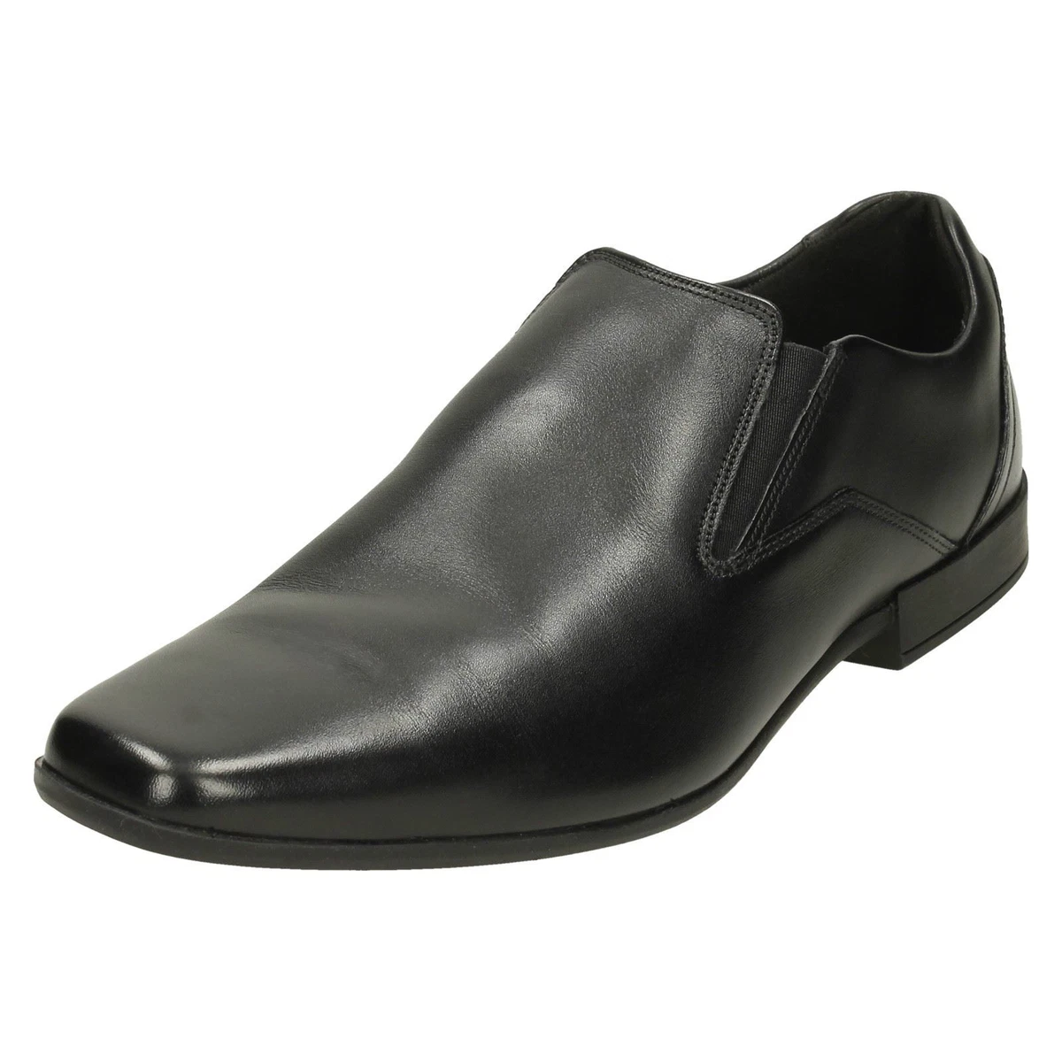 Mens Clarks Glement Slip Formal Shoes eBay