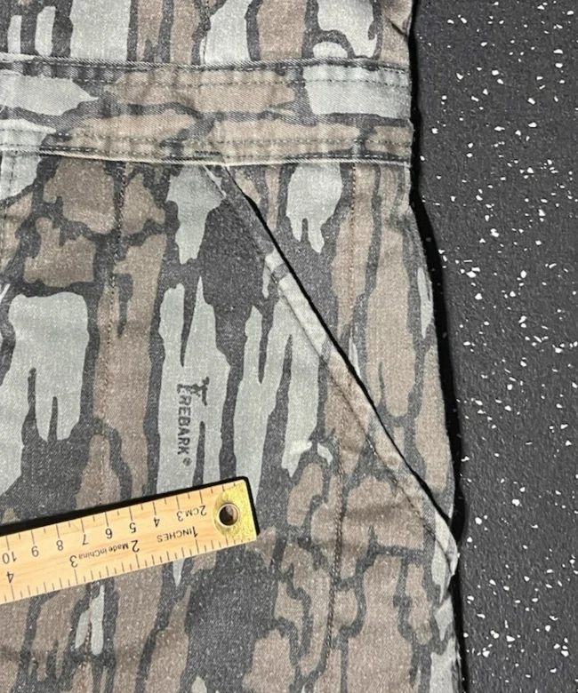 Vtg Redhead Bluebill Coveralls Mens X-Large Regular Trebark Camo Hunting USA - Image 4 of 4