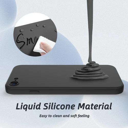 Funda Silicona Para iPhone SE 3ª 2022/2ª 2020 Generación 8/7 Funda Líquida Suave - Imagen 31 de 45