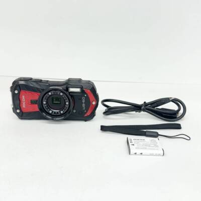 RICOH WG-60 WG60 red Digital Camera Working waterproof dustproof