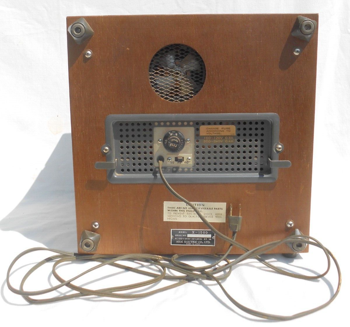 Vintage Akai X150D 4Track Solid State Custom Deck Reel to Reel Tape