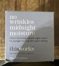 THIS WORKS - No Wrinkles Midnight Moisture Night Cream, 48ml, NEW IN BOX