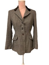 Saddle Master Wool Blazer Size 34 Uk 8 10