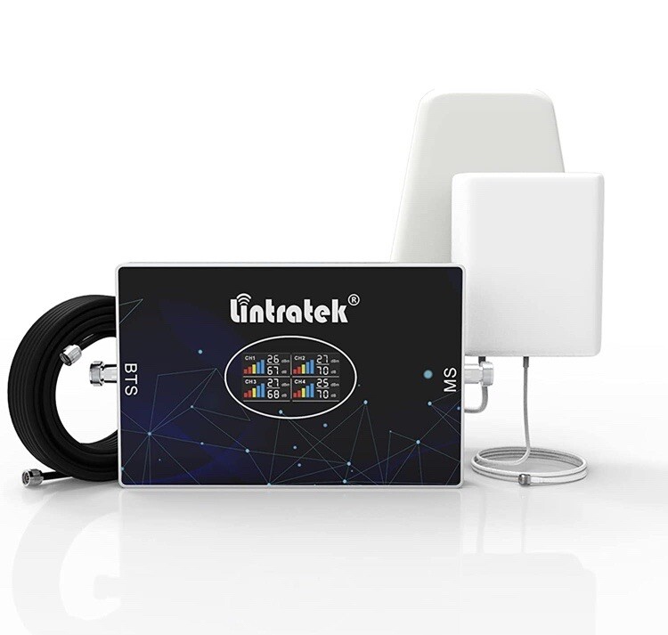Lintratek Cell Phone Signal Booster Home Office Signal Amplifier