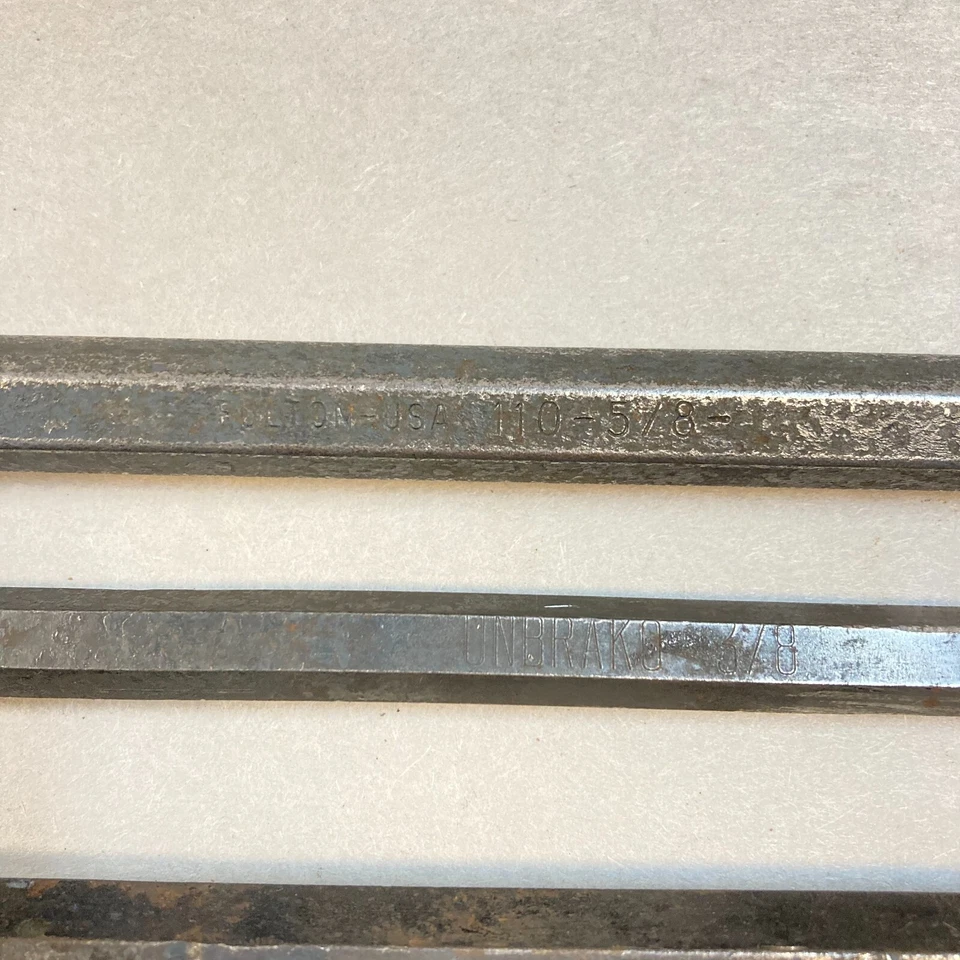 Cincel frío 3 piezas Fulton 5/8" Unbrako 9/16" y 3/8" EE. UU. Foto 3 de 4