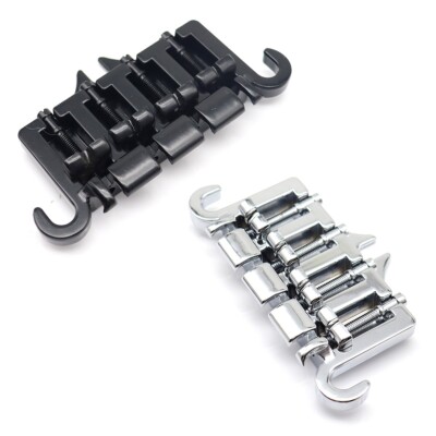 3 Point 4 String Economy Bass Bridges Zinc Alloy Tailpiece Replacement Parts