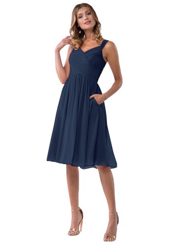Azazie Angie in Dark Navy | eBay