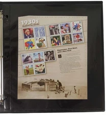 12 Supersafe Mint Sheet Album REFILL Pages MP3 Black Archival Polypro 1 Pocket