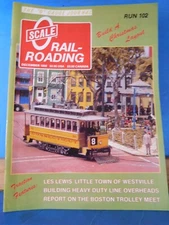 O Scale Railroading #102 December 1988 Build a Christmas Layout Traction feature