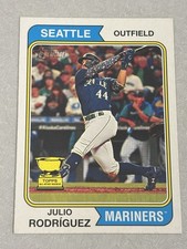 Julio Rodriguez 2023 Topps Heritage #18 Mariners