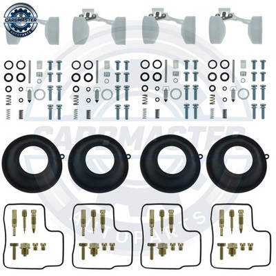 4x Honda V45 Magna 700 VF750S/F 1982-1987 Complete Carburetor Rebuild Kits