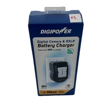 DIGIPOWER DIGITAL CAMERA & DSLR BATTERY CHARGER FOR NIKON DIGITAL CAMERAS