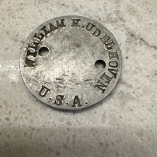 military dog tag personalized