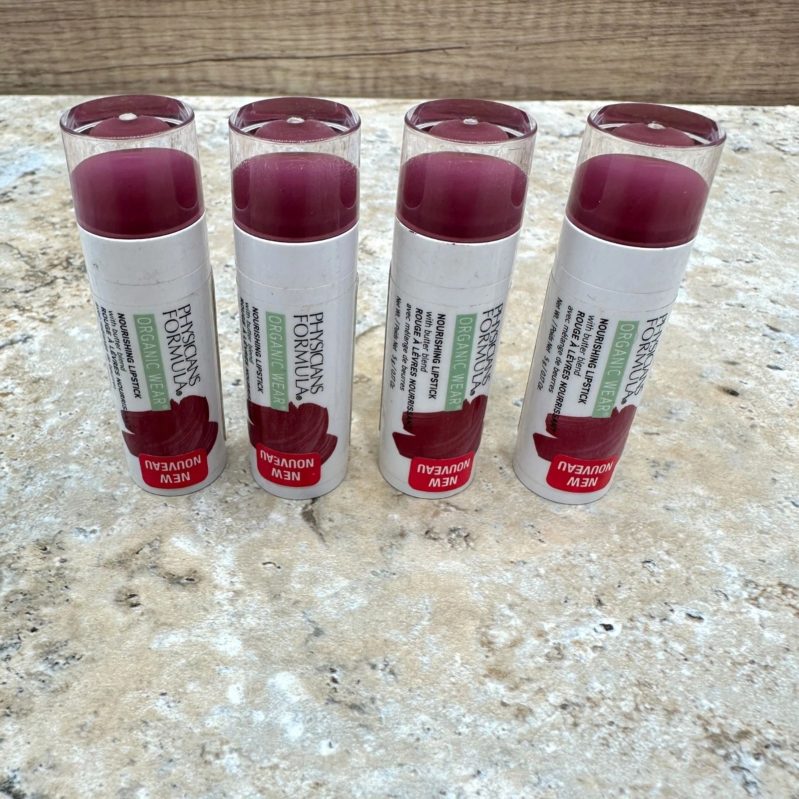 Lot Of 4 Physicians Formula Organic Wear Nourishing Lipstick PF11078 Sugar Plum
Opens in a new windo