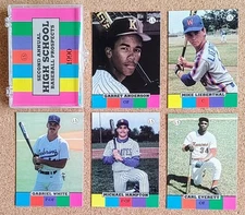 1990 H.S. Prospects Glossy Set (Little Sun) Garret Anderson ~ Mike Lieberthal
