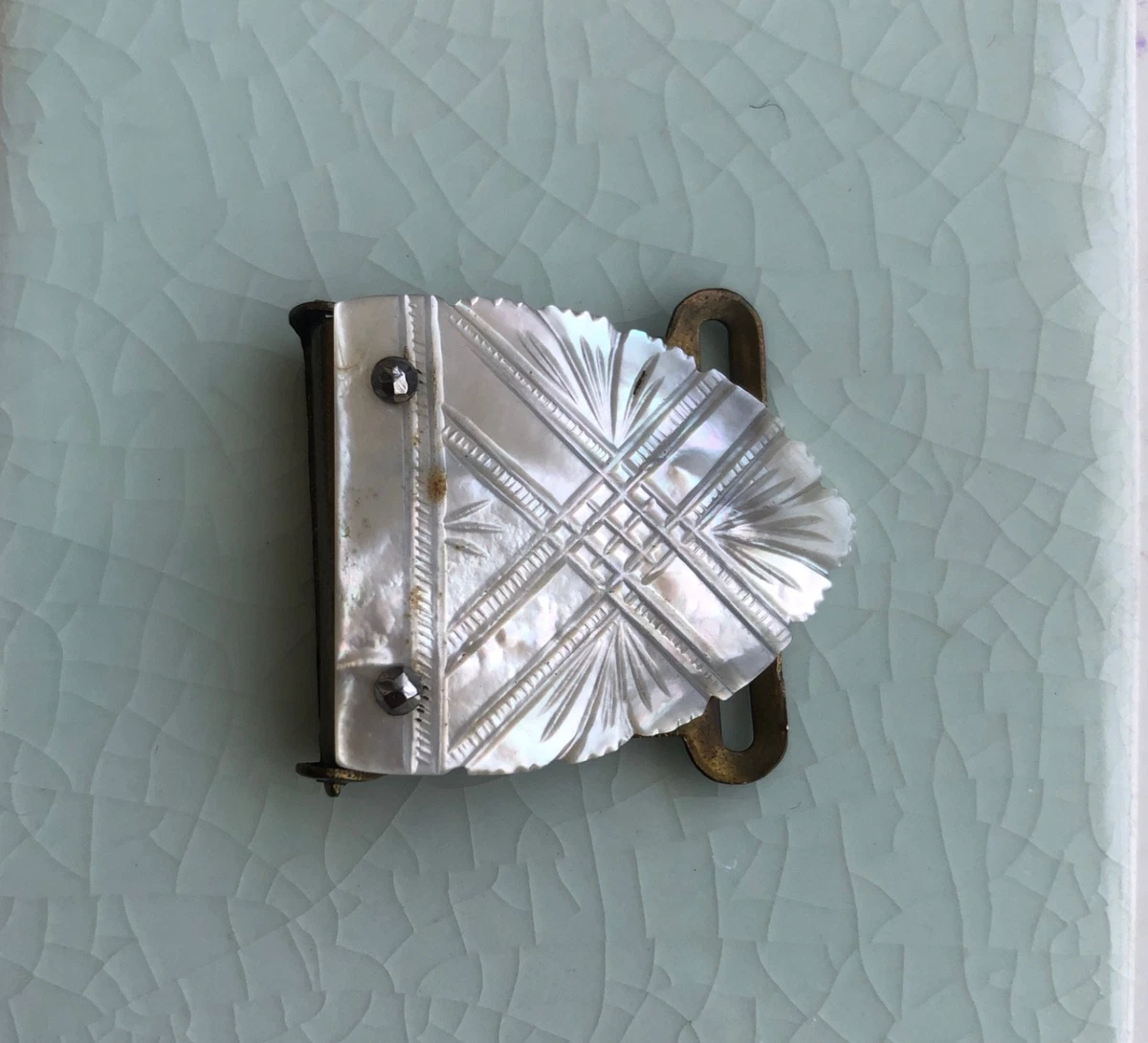 Mother of Pearl Women Vintage Belt Buckles for sale | eBay