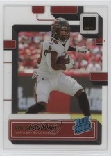 2022 Panini Clearly Donruss Rated Rookie Gold Rachaad White #93 7l6