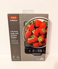 OXO Good Grips 5 lb Digital Food Scale Black ...