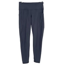 Old Navy Women's Active Powersoft High Rise Go-Dry Pocket Leggings Black M