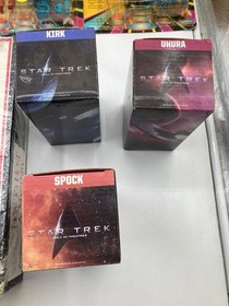 Star Trek Collectible Lot: 4 Action Figures, How To Host A Mystery Game & More