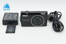 [Come nuovo] Nikon Coolpix S5100 12,2 megapixel fotocamera digitale compatta intelligente nero #260309e