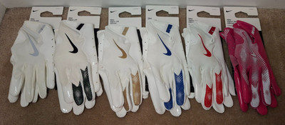 NIKE VAPOR JET 8.0 ADULT RECEIVER FOOTBALL GLOVES, N.101.0835, NWT