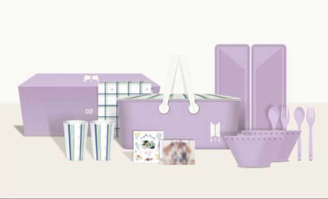 BTS Army Membership Merch Box #2 Picnic Full Set Japan Fan Club