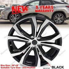 20 Wheel Rim For Lexus 16-22 Rx350 Rx450h 18-22 Rx350l Rx450hl 426110e360 Black