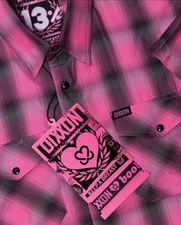 Dixxon Flannel Keep A Breast 13% Bamboo Short Sleeve. Men’s Large- New In Bag. 