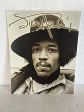 Jimi Hendrix 8”x10” Oversized Postcard Authentic Hendrix LLC Vintage