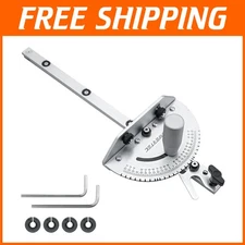 Universal Table Saw Miter Gauge with 27 Angle Stops