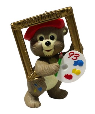 Hallmark Ornament: 1993 Beary Gifted, QX5762