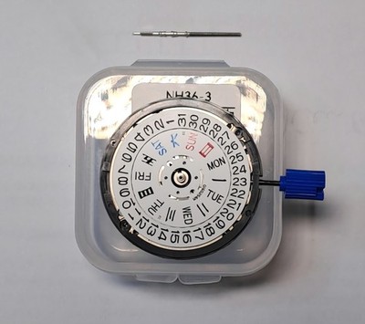 Neues und original Seiko NH36 Uhrwerk 