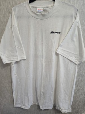 Vintage Microsoft Windows 2000 Hanes Comfort T Shirt Size XL New Without Tags 