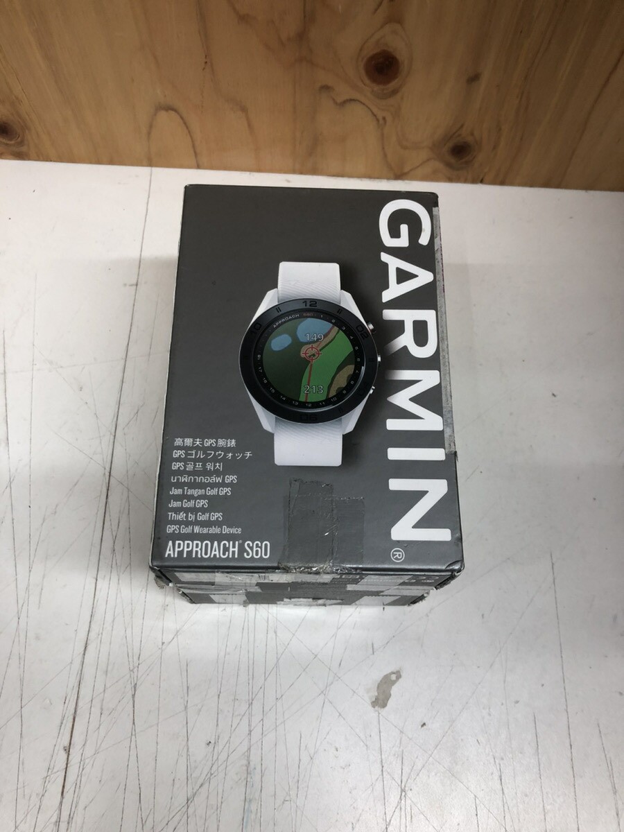 Pre-owned Garmin Approach S60 Golf GPS Watch with Navigation