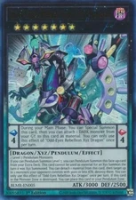 Yugioh! Odd-Eyes Rebellion Xyz Dragon - BLMR-EN005 - Ultra Rare - 1st Edition Ne