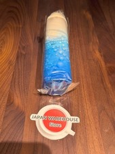Tabi suru Kissa  Wpc. Cream Soda Folding Vinyl Umbrella Blue Color Japan New
