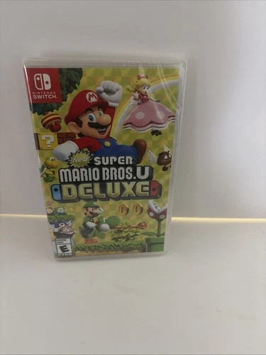 New Super Mario Bros. U Deluxe (Nintendo Switch, 2019) New & Factory Sealed