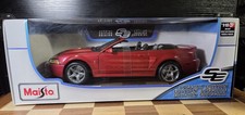 Maisto 2003 03 Ford Mustang Cobra Svt Terminator Red Convertible 118 Scale