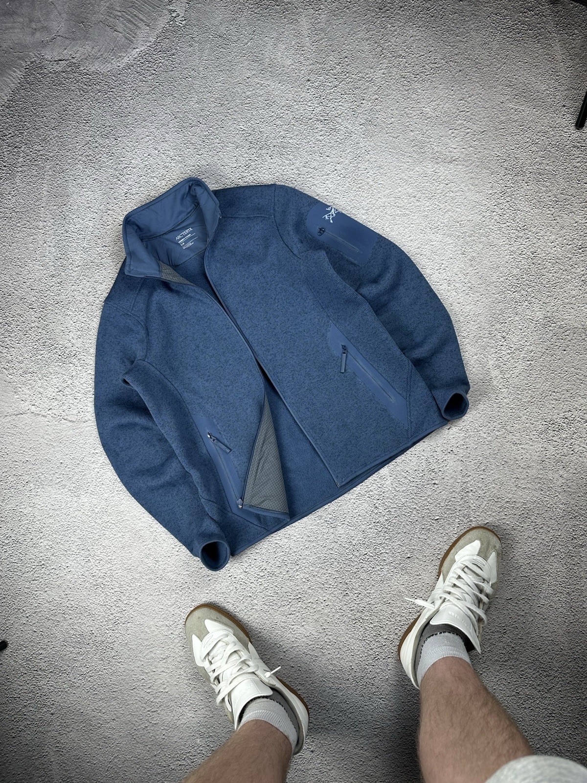 ARC'TERYX Cardigan donna Arc’teryx Covert giacca pile zip intera Y2K taglia S