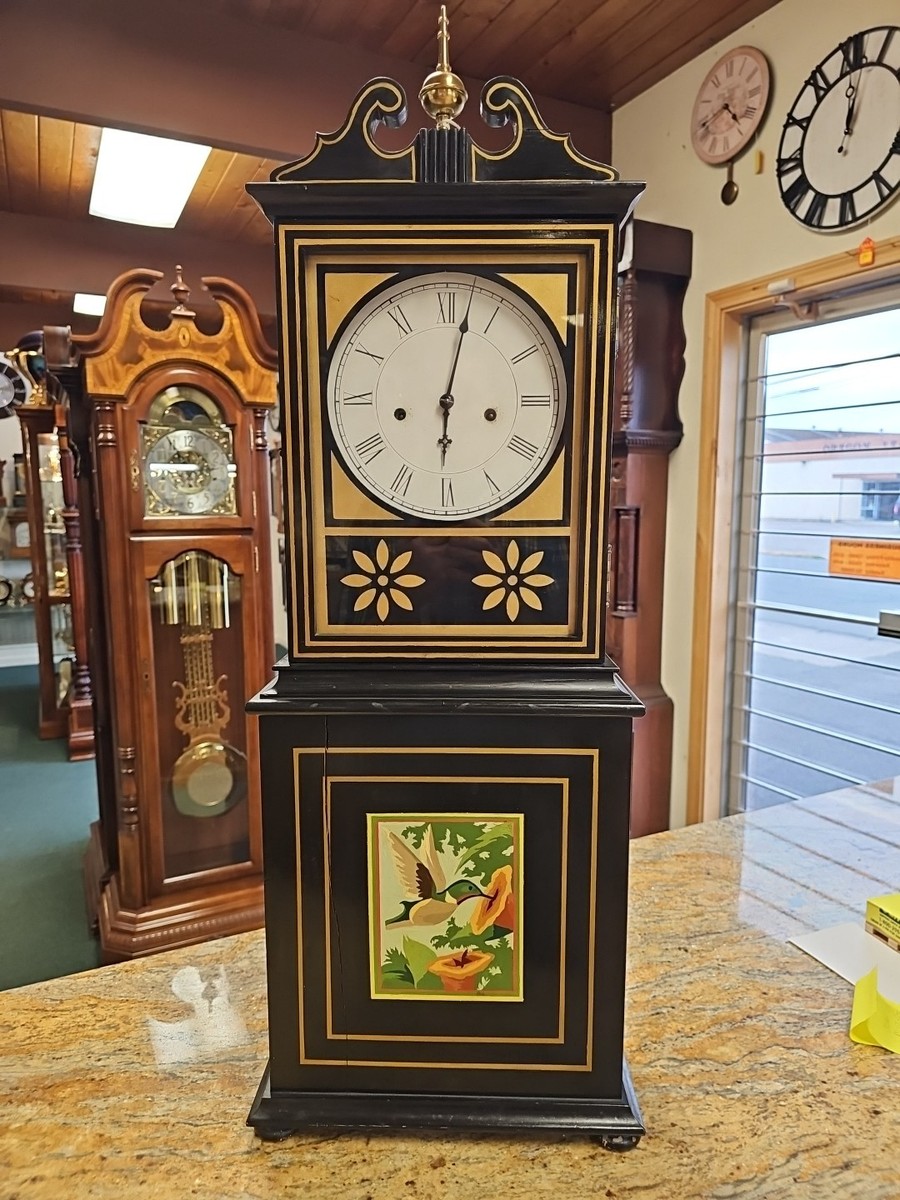 Antique Waterbury Shelf Clock Works & Chimes &key 30 Hour | eBay