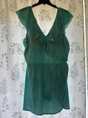 Vestido de baño 32W, Denim & Co, talla grande, 1 pieza, nuevo sin etiquetas. - Imagen 1 de 4