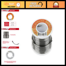 60/40 Solder Wire for Stained Glass Crafting - Lead-Free, Easy Melt, 1 lb Roll